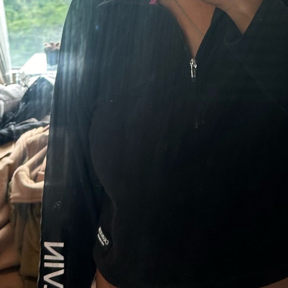 Calvin Klein Quarter Zip Sweatshirt - Picture 4 of 4
